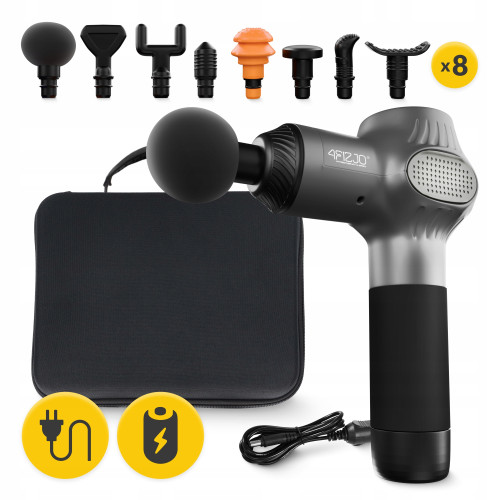 Массажер перкуссионный  4FIZJO Massage Gun Active  - фото №8